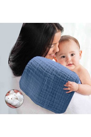 Soft Organic 100% Cotton Muslin Shoulder Cloth Mouth Sweat Wipes 25x50 Cm 6 Pieces TYC00811231963 - Tinybabyconcept