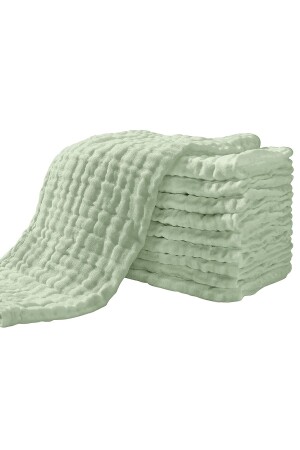 MNZ-Soft عضوي 100% القطن المسلين الكتف الملابس الفم العرق مسح 25x50 سم 6 قطع TBCAT001 - Tinybabyconcept