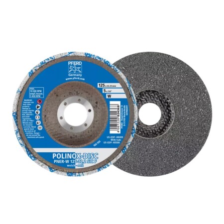 Soft polishing disc PFERD 125x22.23 mm - Pferd