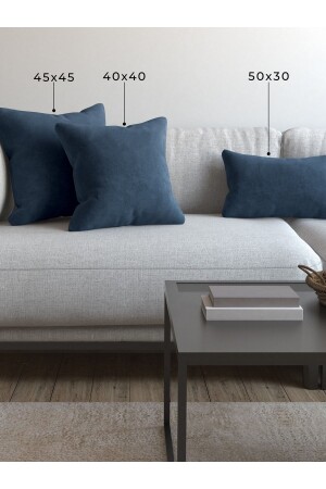 Soft Series Dove Blue Throw Pillow - Pillow Case - Demor Home