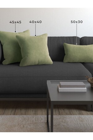 Soft Series Green Throw Pillow Case - Demor Home