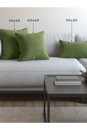 Soft Series Sweet Green Throw Pillow - Pillow Case - Demor Home