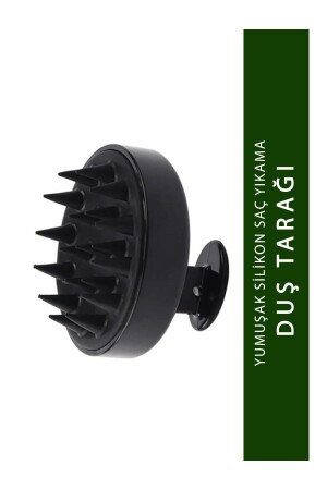Soft Silicone Hair Care Massage Comb Shower Hair Skin Massage Brush - Muggio