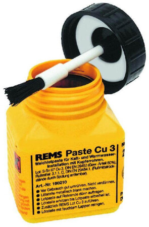 Soft soldering paste REMS Paste Cu 3 - Rems