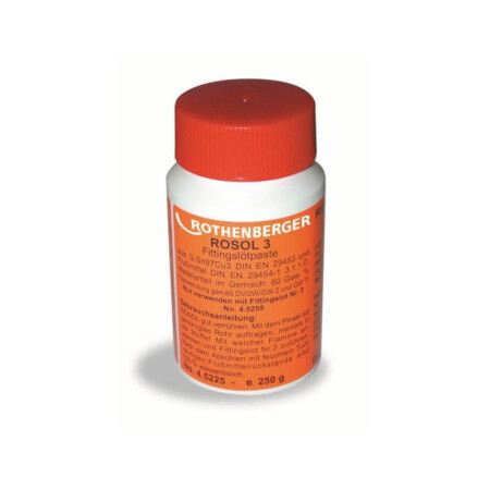 Soft soldering paste ROTHENBERGER ROSOL 3 - Rothenberger