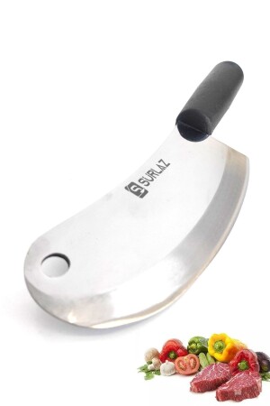 Soğan Satırı Zırh Bıçak Satır Salata Bıçağı 17 Cm GTR-2405 - SürLaz