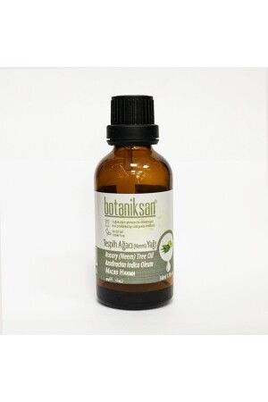 Soğuk Sıkım Tesbih Ağacı Neem Yağı 50ml - Botaniksan