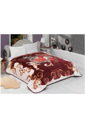 Solana Luxury Mink King Size Blanket 988 Brown 220x240 &both Blanket & Bedspread& - Mink