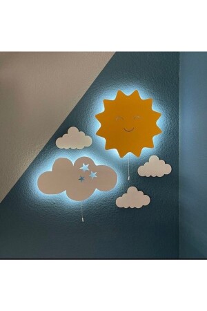 Solar Cloud Night Light Kids Room Baby Room Decorative Led Lighting Set windlyconcept42 - Windly Concept