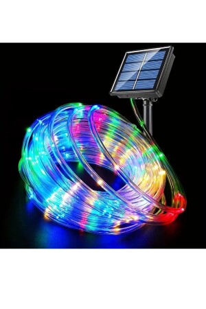 Solar Powered 10m 100 Led Strip Led Light Lighting Decoration Outdoor Lamp Rgb Hose - Dream Plus