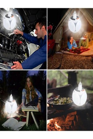 Solar Powered 5 Wings Garden Tent Camping Gazebo Led Lighting TOR56454645JK - Tor Store