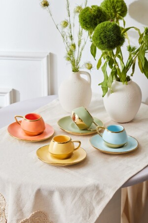 Solaris Set of 4 Coffee Cups 100 Ml 153. 03. 05. 0223 - Karaca