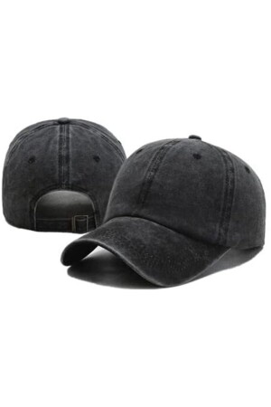 Solid Color Anthracite Cap 2020 New Trend Vintage Unisex Hat - 3D
