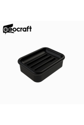 Solid Soap Dispenser with Composite Granite Chamber Black granite liquid - EOCRAFT