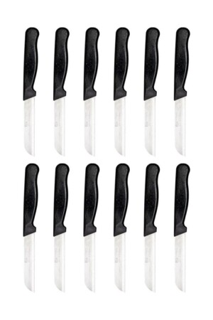 Solingen Black Fruit and Vegetable Knife ELE-SSMB12 - EVİMLEYİM