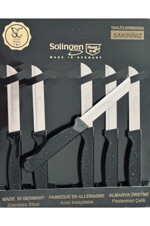 Solingen Fruit Knife Serrated soligen solid blade - self home 20