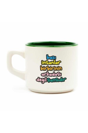 Some People Are Not Each Other's Friends, They Are Each Other's Luck White Venus Mug - Gift Ceramic Mug - Palto Tasarım