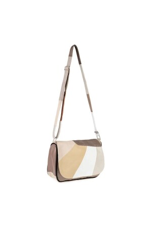 Sommerliche helle Damen-Schulter- und Messenger-Taschen aus echtem Leder - Erzeno