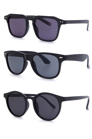 Sommertrend Unisex 3-teiliges Sonnenbrillen-Set 007 - Modalucci