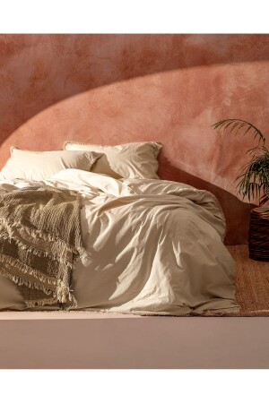 Sona King Size Tasseled Duvet Cover Set NT0000000143-8682116902205 - Madame Coco