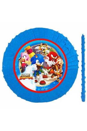 Sonic Boom Pinyata 42 cm + Stick - Parti Dükkanım