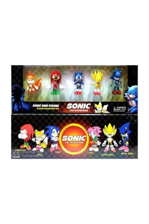 Sonic Toy Set of 5 Figures - Can Ali Toys