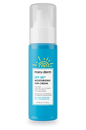 Sonnenschutz SPF 50+ Feuchtigkeitsspendender Sonnenschutz 50 ML Koreanische Filter der neuen Generation - Maru.Derm