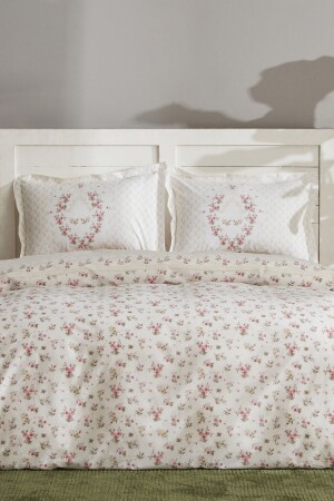Sonya Single Duvet Cover Set Green 200. 22. 02. 0007 - Karaca Home