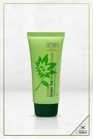 Soothing Anti-Blemish and Acne Protective Spf50+ Pa+++ Uva/uvb Sunscreen Cream Containing Green Tea - Dr. Cellio