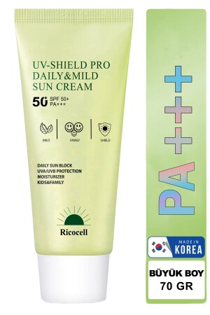 Soothing Moisturizer Spf50 Pa Sunscreen with Korean Green Tea RICO14 - RİCOCELL