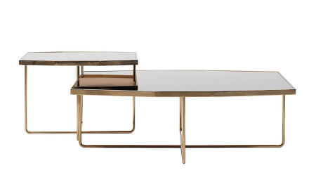 Sophia Luxury Coffee Table Set - 1180 - Cadde Yıldız