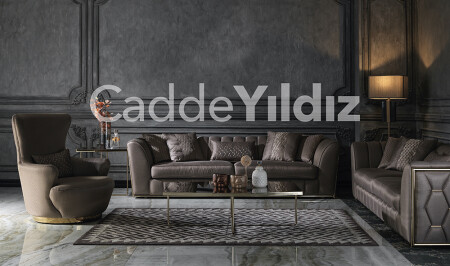 Sophia Luxury Sofa Set - 2184 - Cadde Yıldız