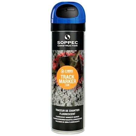 SOPPEC Track Marker 500ml, blue - Soppec