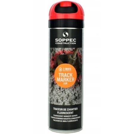 SOPPEC Track Marker 500ml, red - Soppec