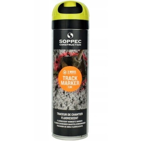 SOPPEC Track Marker 500ml, yellow - Soppec