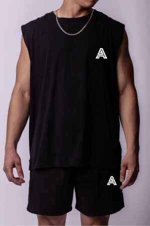 şort takım atlanta GA baskılı - Aynewmoda