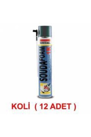 Soudafoam - Polyurethane And Mounting Foam 600 gr (1 BOX 12 PIECES) POLYURETHANE FOAM 1 BOX 12 PIECES - Soudal