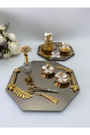 Söz Tepsisi Nişan Tepsisi Damat Kahvesi gifthomeshop05 - Genel Markalar