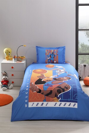 Space Jam Lebron Single Licensed Children's Duvet Cover Set PR-12533193 - Özdilek