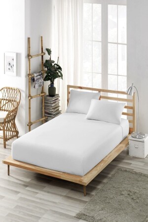 Spannbettlaken-Set (Bettbezugstoff), Baumwoll-Kissenbezug – Doppelbett oder Einzelbett - Ely Parker