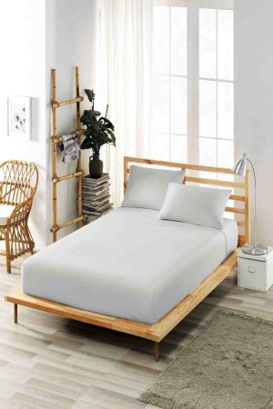 Spannbettlaken-Set (Bettbezugstoff), Baumwoll-Kissenbezug – Doppelbett oder Einzelbett - Ely Parker