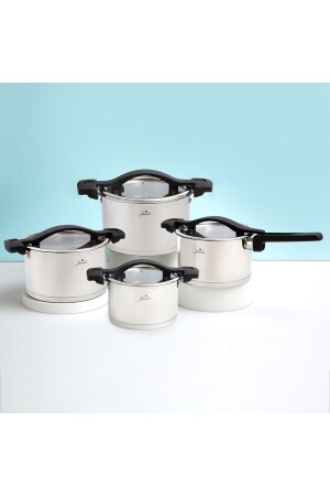 Spark 8 Piece Steel Cookware Set 500. 01. 02. 1784 - Jumbo