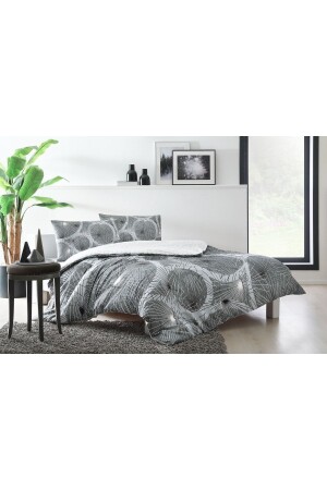 Sparkle Gray Double Ranforce Duvet Cover Set 8682475103503 - Taç