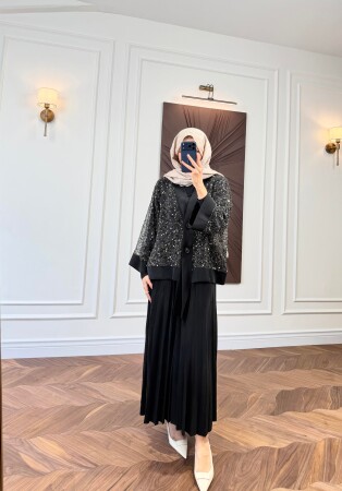 Sparkle Three-Piece Set - Black - Duendeca