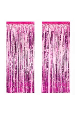 Sparkly Tassel Party Background - Door Wall Curtain Pink - Cavaş Sun Hat