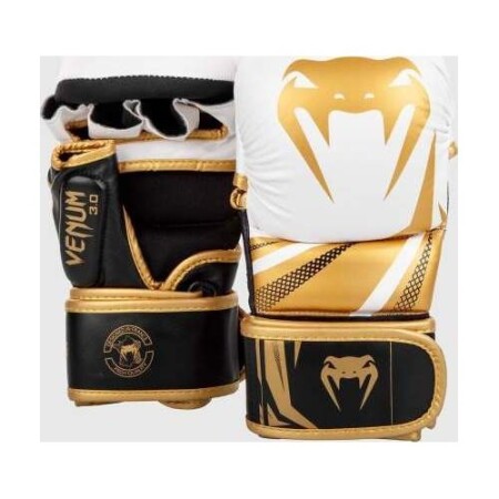Sparring Gloves Venum Challenger 3.0 - White/Black/Gold - Venum