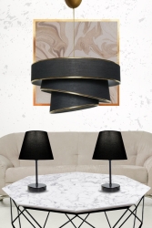 Special Combination Chandelier and Table Lamp - Luxury Design - Bedroom - Kitchen - Living Room - Hall Premium-223 - AYDINHOMELİGHT