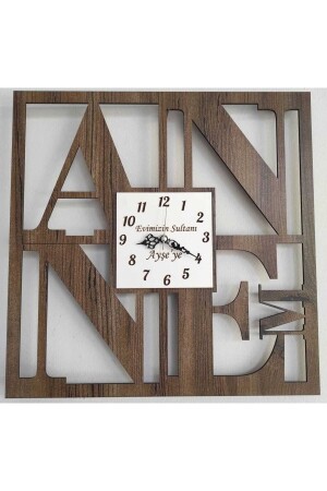 Special Decorative Wall Clock for Mother's Day My Mother Concept for Mother's Day MOTHER'S DAY - ONCA