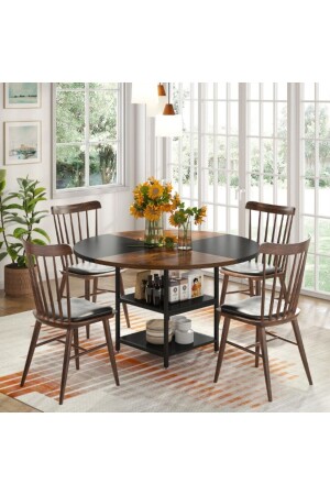 Special Design Round Dining Study Table - Zizuva