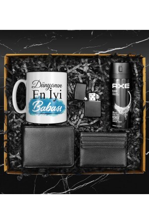 Special for Father's Day Mug & Wallet & Business Card Holder & Lighter & Men's Deodorant A152649 - Apollon Gift
